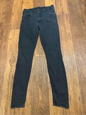 Mother jeans black slim fit elevated basics capsule